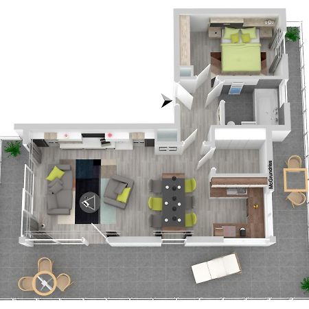 马尔梅迪 Penthouse Lebierre酒店 外观 照片