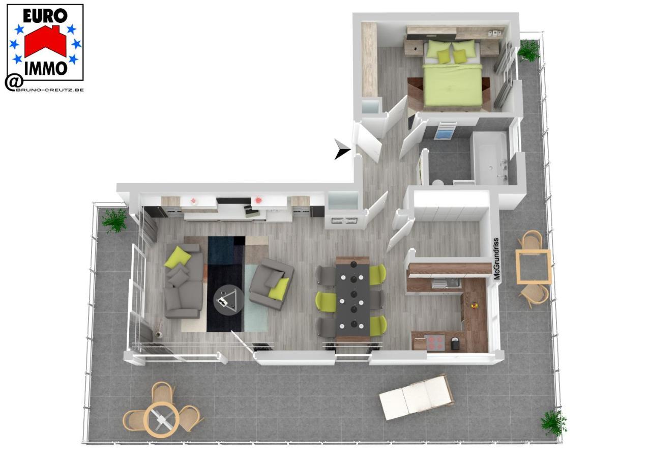 马尔梅迪 Penthouse Lebierre酒店 外观 照片